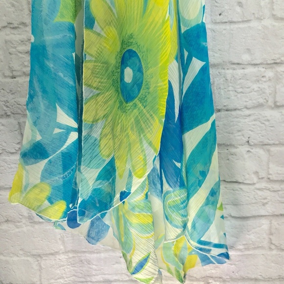 20 Something Dress Size Small Floral Halter Hi-Low - Picture 2 of 9